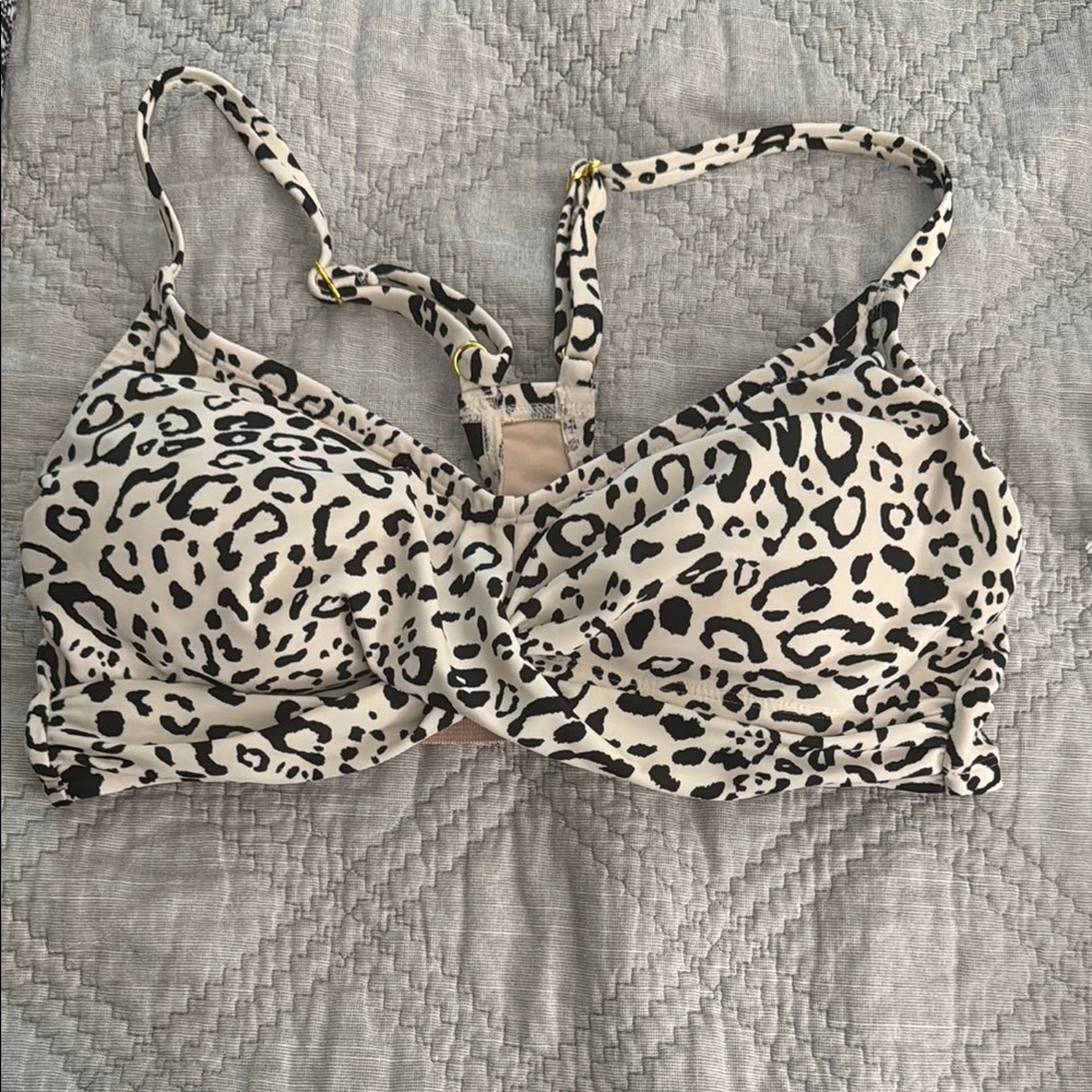 Leopard Print Women's Bra